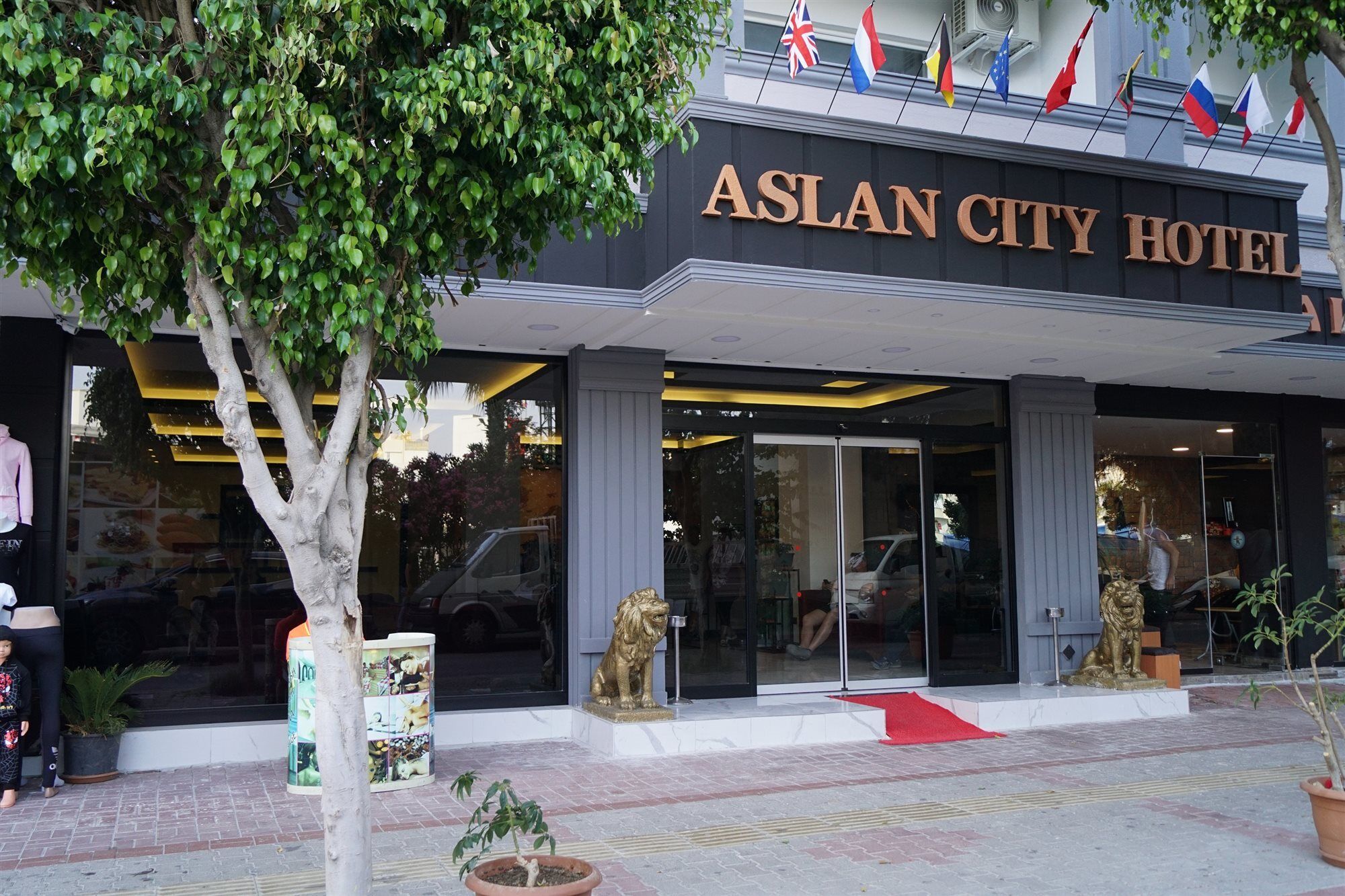 Aslan Sand & City Hotel Алания Экстерьер фото